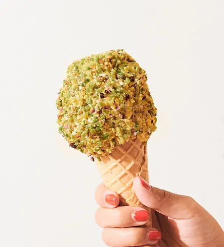 Pistachio ice cream
